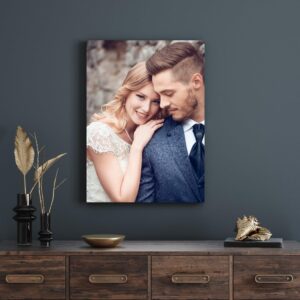 Quadro Personalizzato con foto Telaio in Legno incluso - Stampa Tela Personalizzata su Quadro in Alta Definizione (50x70cm)